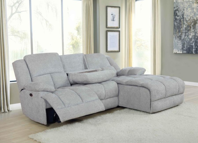 Lycette 3 - Piece Upholstered Reclining Sectional