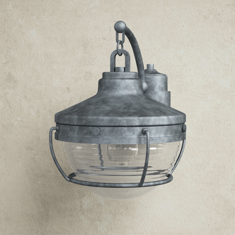 Nautical Light Outdoor Post Mount