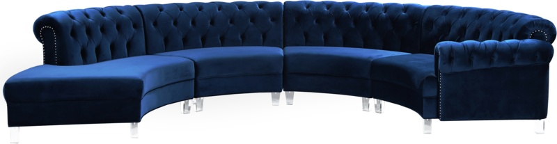 Macaluso 4 - Piece Upholstered Sectional
