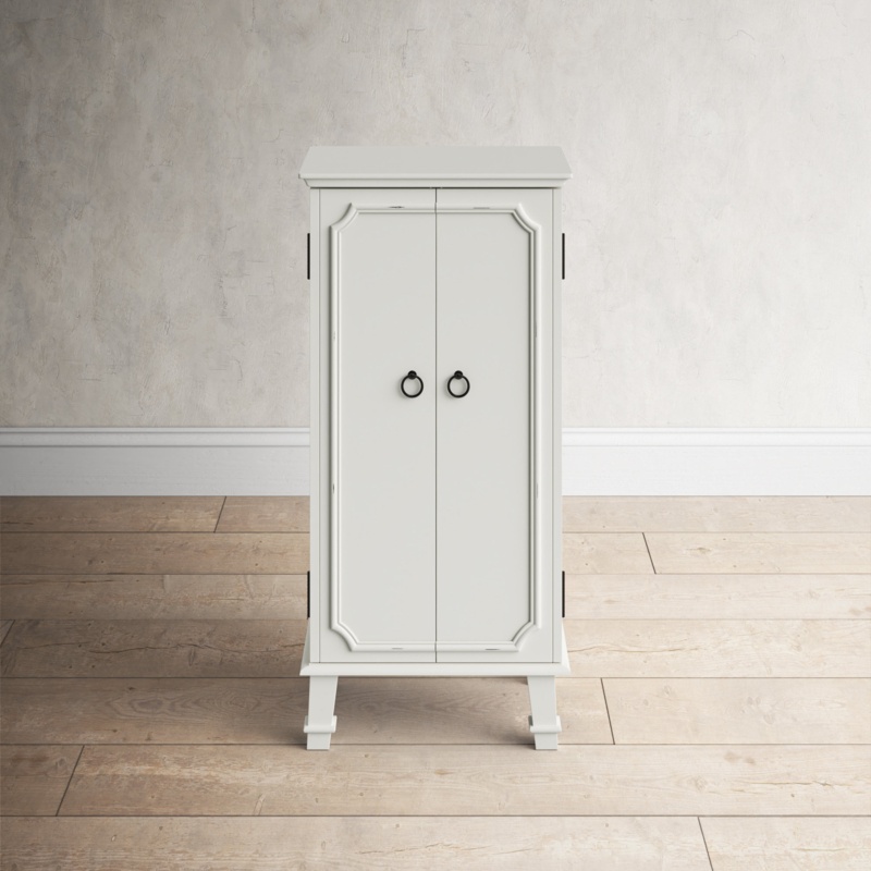 Coastal Cottage Jewelry Armoire