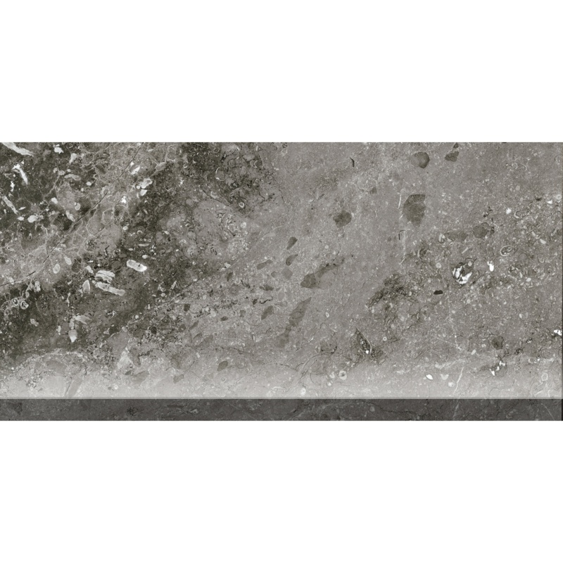 Magic Act 12" x 6" Porcelain Cove Base Tile Trim