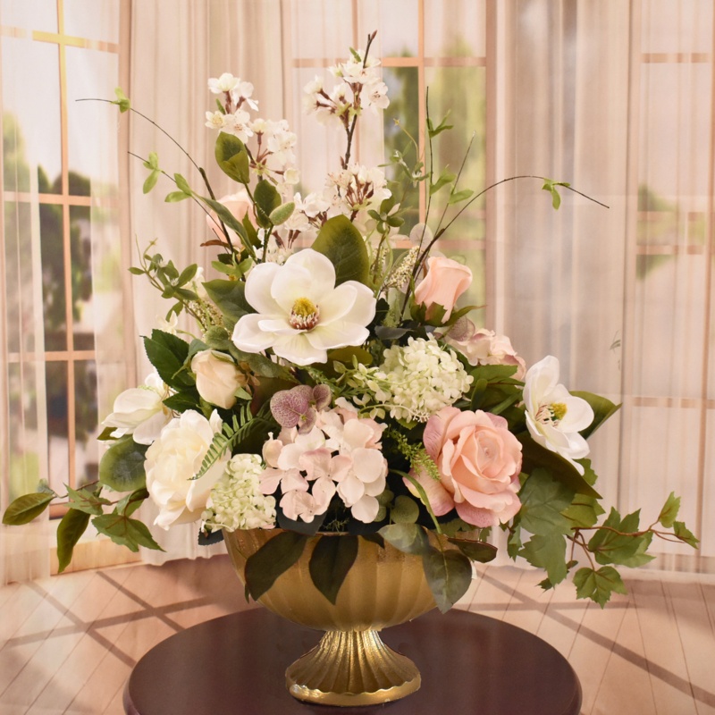 Magnolia Centerpiece in Vase