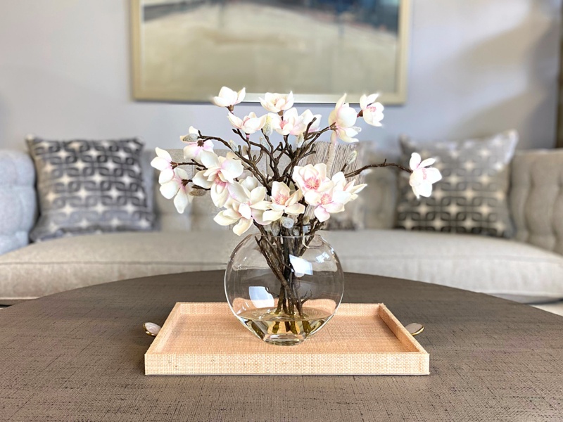 Magnolia Centerpiece in Vase