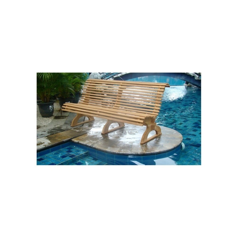 Mahlum Teak Outdoor Bench