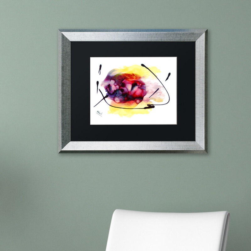 Mako Abstract 06 by Mako - Picture Frame Print on Canvas