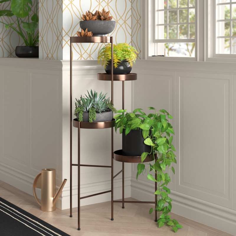Malachy Round Multi-Tiered Plant Stand