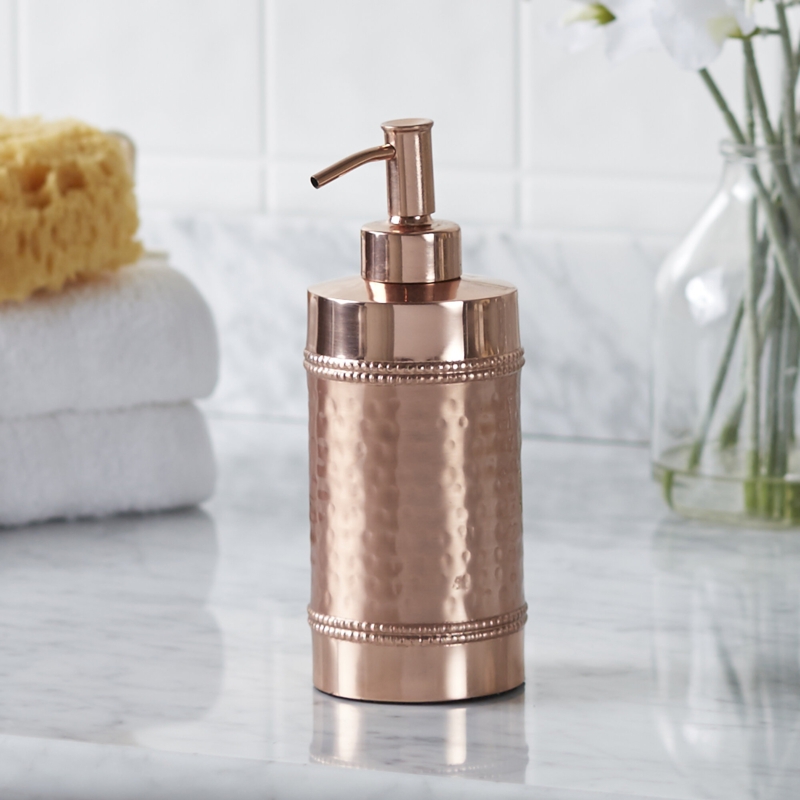 Metal Lotion Dispenser with Pump