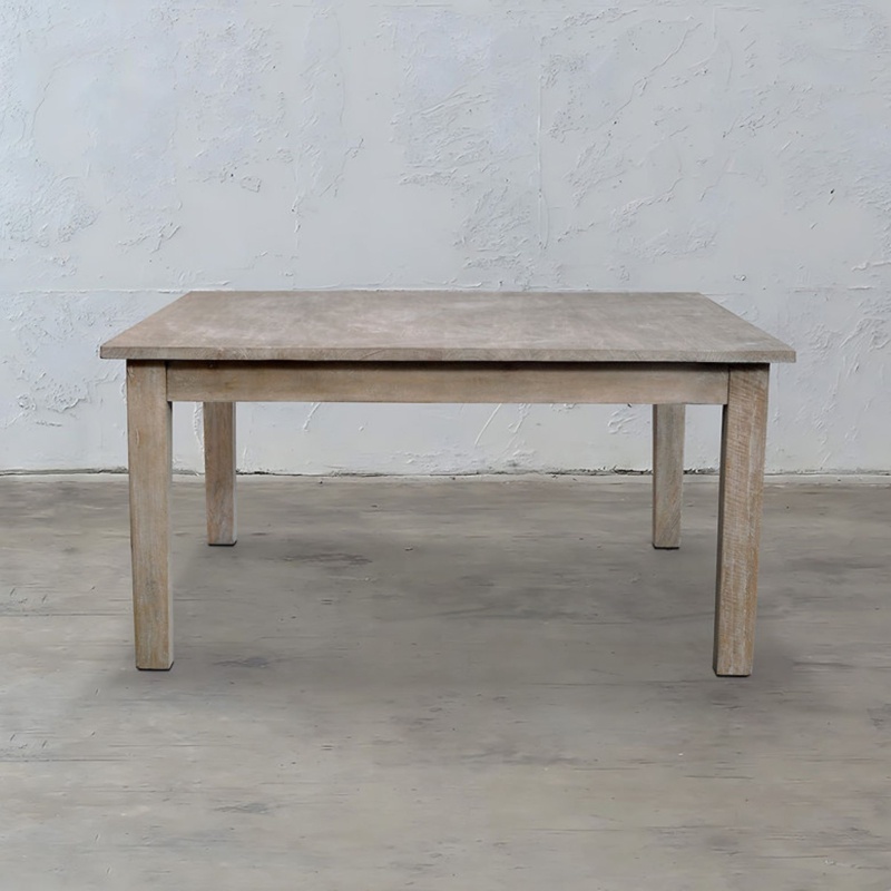 Mangume 60'' Mahogany Solid Wood Dining Table