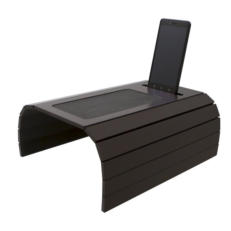 Manufactured wood sofa arm tray