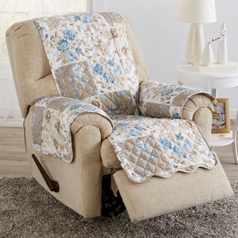 Maribel Patchwork T-Cushion Recliner Slipcover