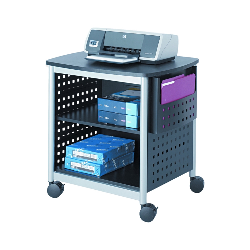 Mobile Printer Stand with Storage
