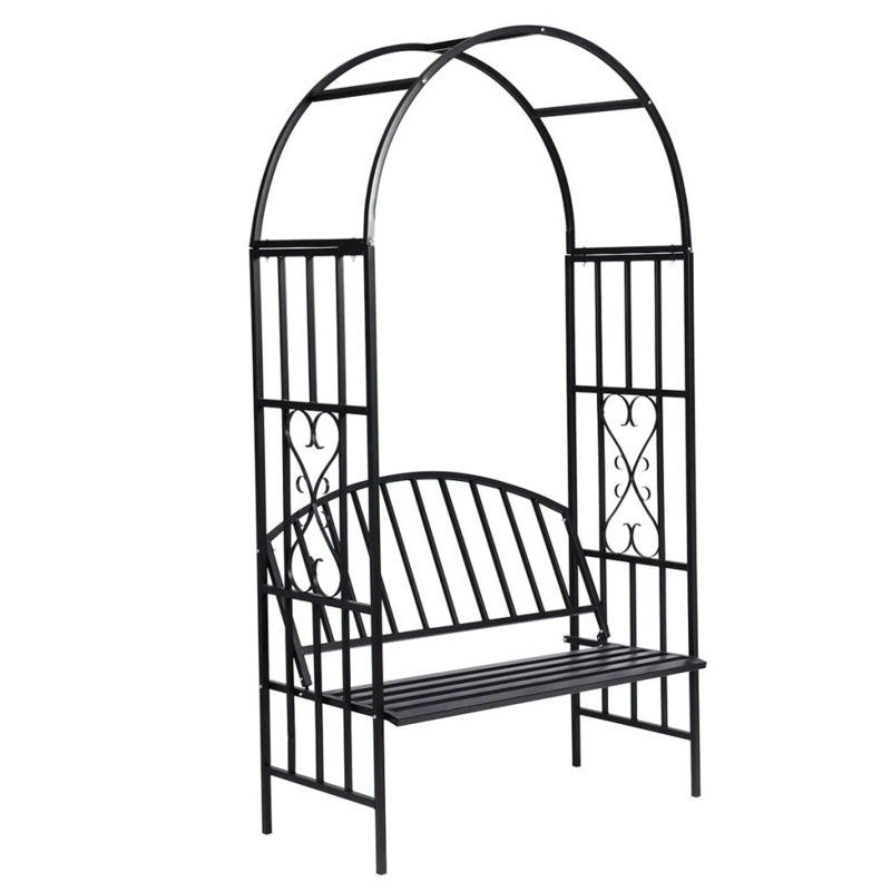 Martty Metal Outdoor Bench