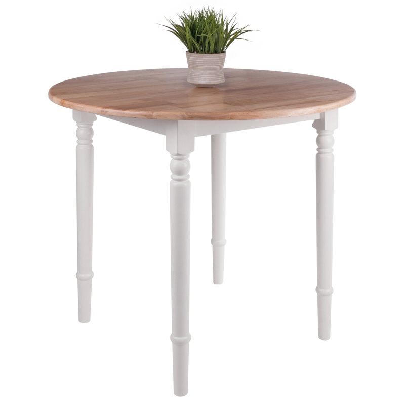 Maud Drop Leaf Beech Solid Wood Dining Table