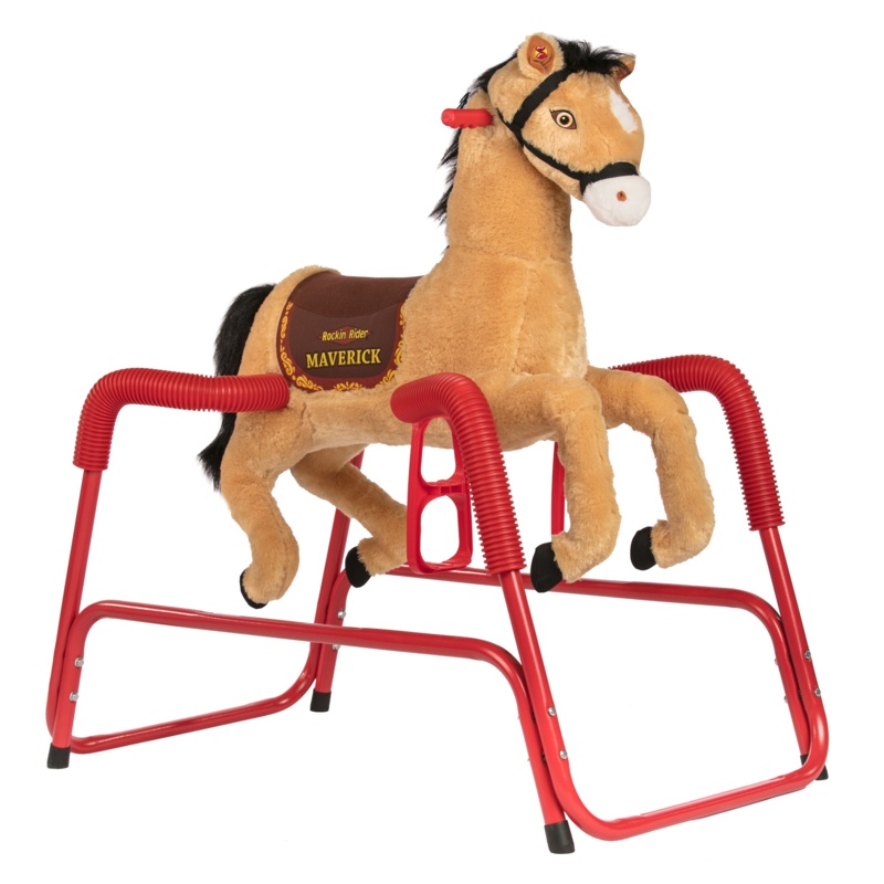 Large Wooden Rocking Horse