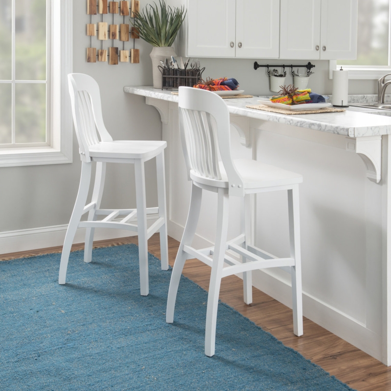 Curved Silhouette Counter Stool