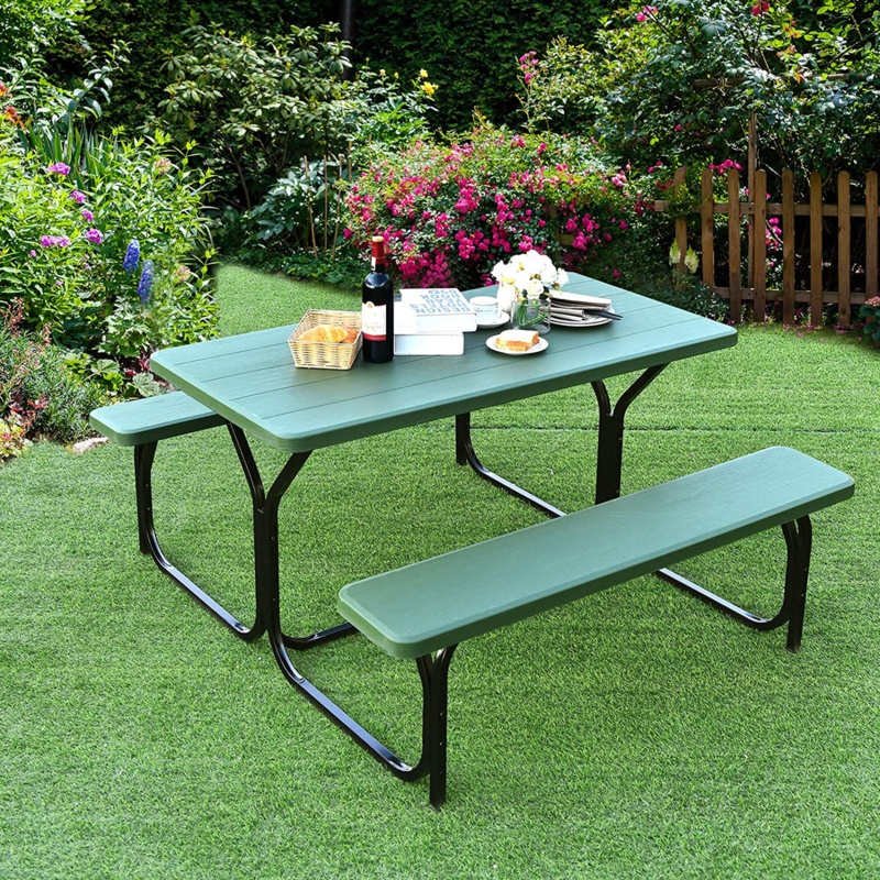 Mcalpin Rectangular 4 - Person Outdoor Dining Set