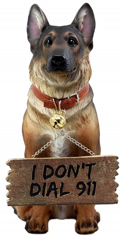 Mccown Old Faithful German Shepherd Dog Statue