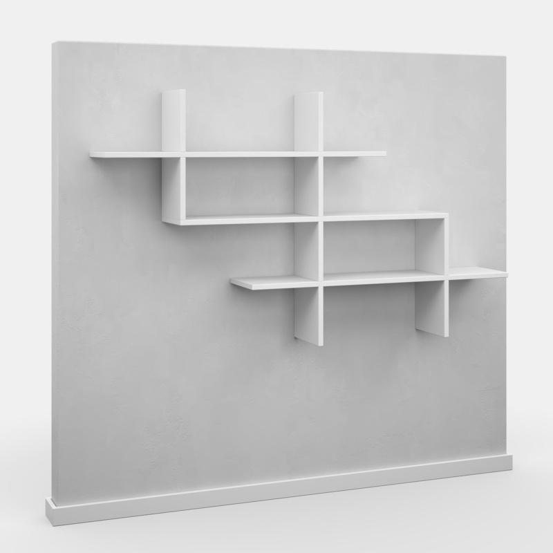 Mckey 3 Piece Accent Shelf