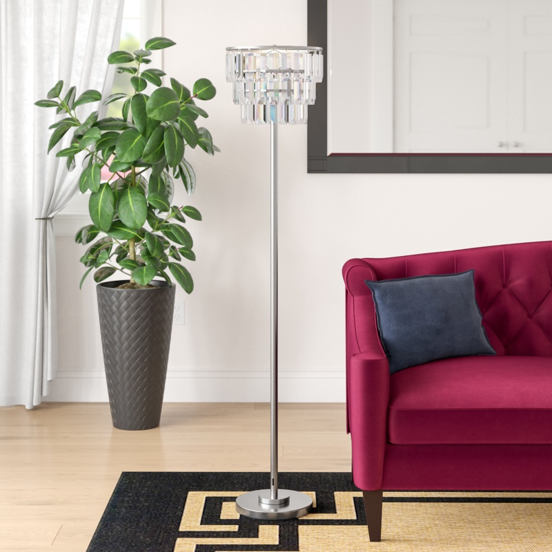 Meadowbrook 61" Torchiere Floor Lamp