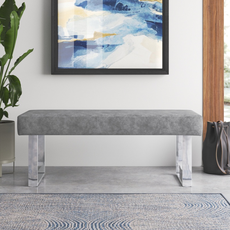 Melgar Faux Leather Bench