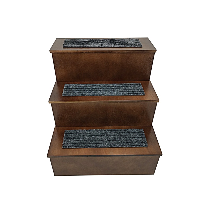 Melgoza Deluxe Wood 3 Step Pet Stair