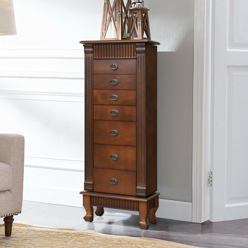 Elegant Jewelry Cabinet with Ample Storage