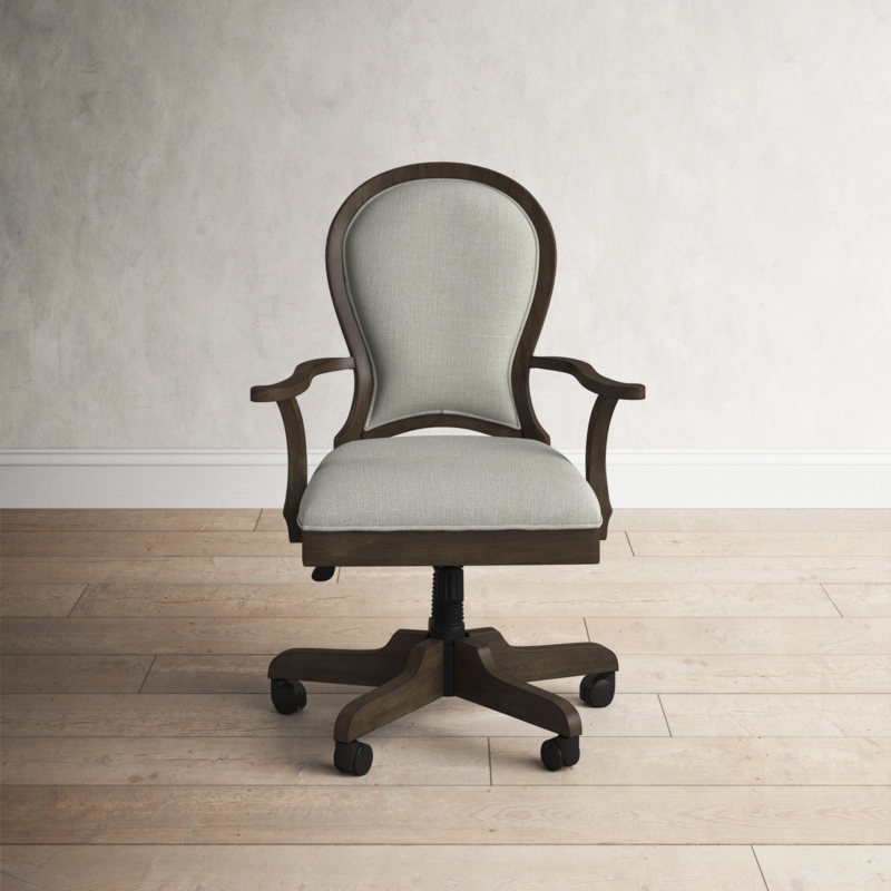 High-Back Traditional Desk Chair