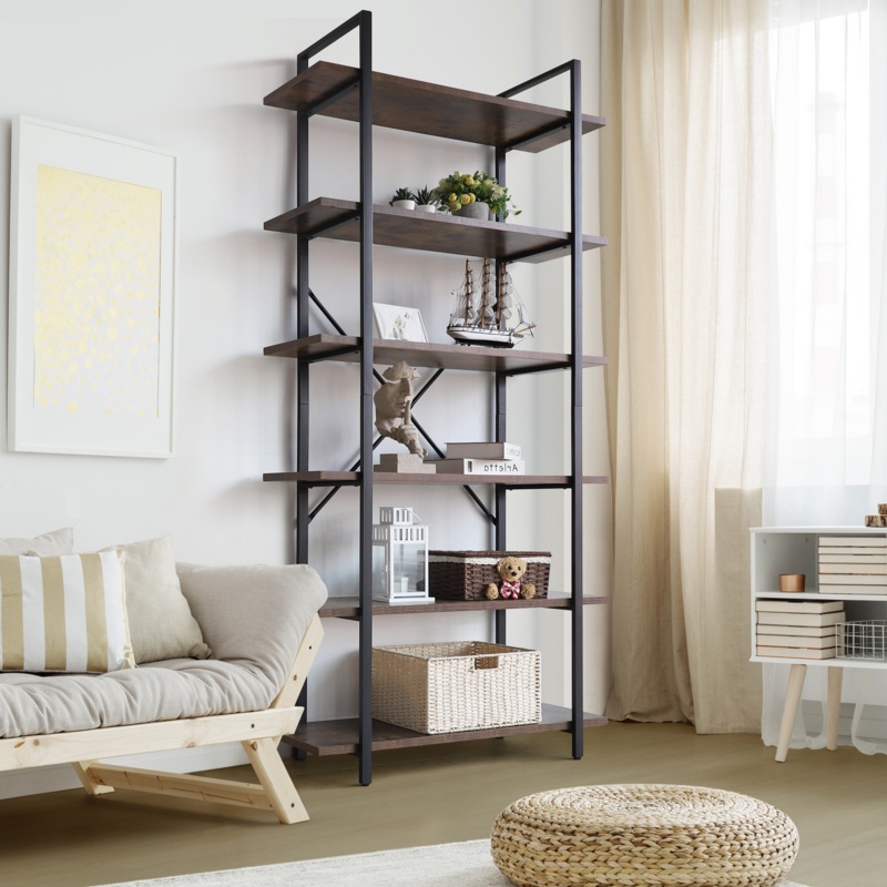 Menchaca Steel Etagere Bookcase