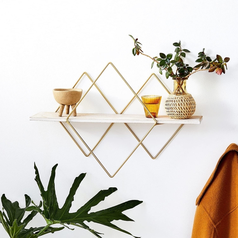 Handmade Floating Decorative Wall Shelf