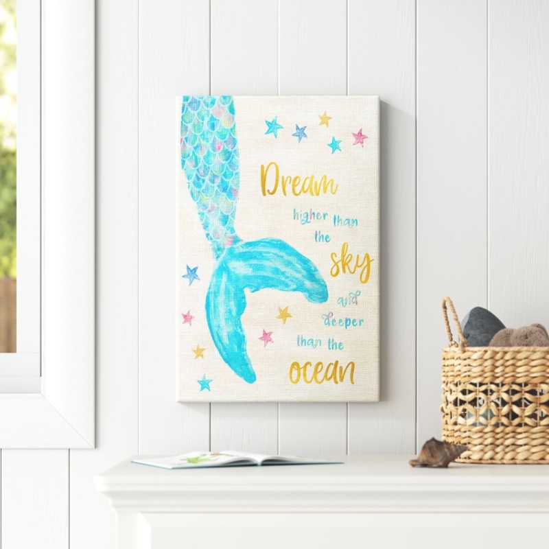 Mermaid Dream - Wrapped Canvas Painting