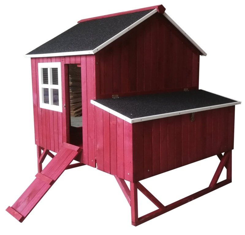 Merton 12.4 Square Feet Chicken Coop with Nesting Box