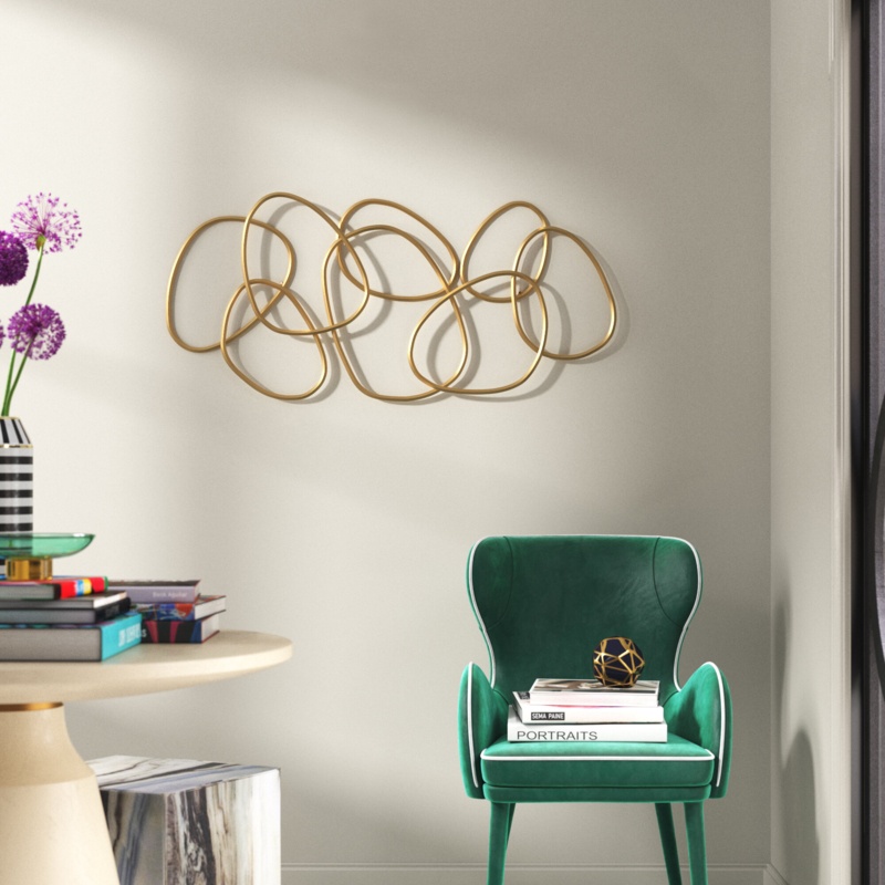 Metal Abstract Wall Décor