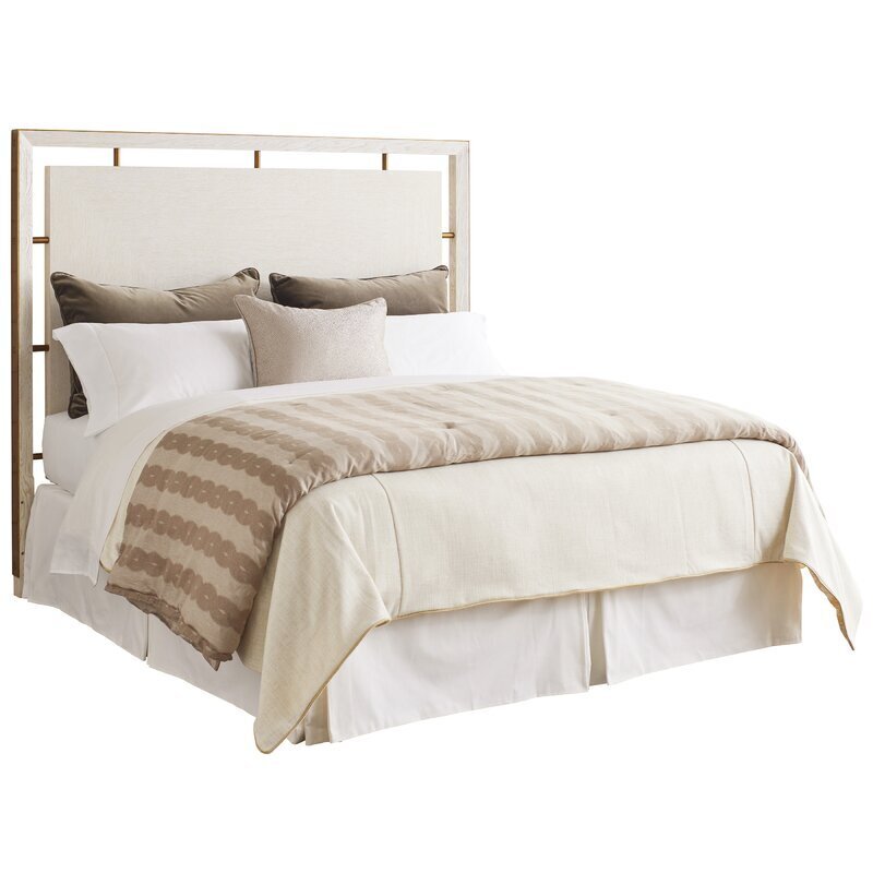 Metal and Wood Headboard