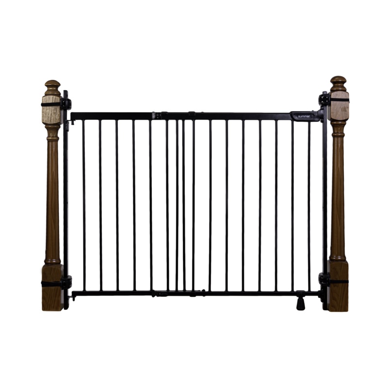 Metal Banister And Stair Safety Gate