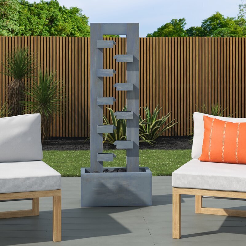 Metal Corner Water Fountain