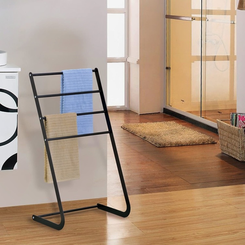 4-Bar Freestanding Towel Rack