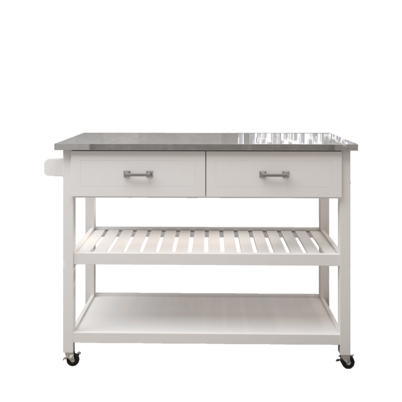 Stainless Steel Top Kitchen Cart