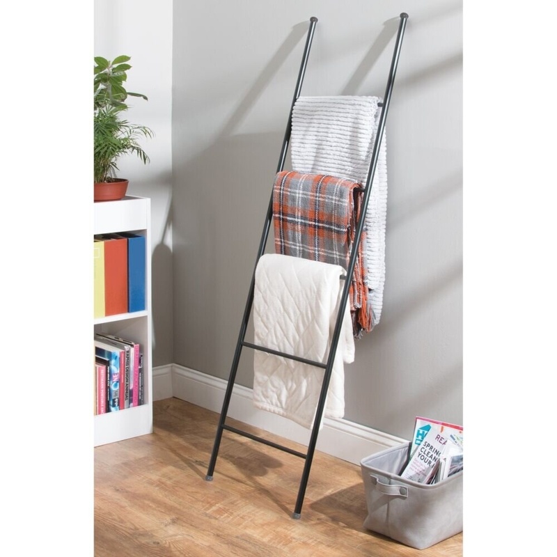 Metal Ladder Wall Mounted Towel Rack