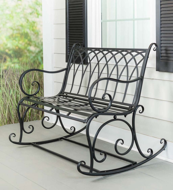 Metal Outdoor Bench