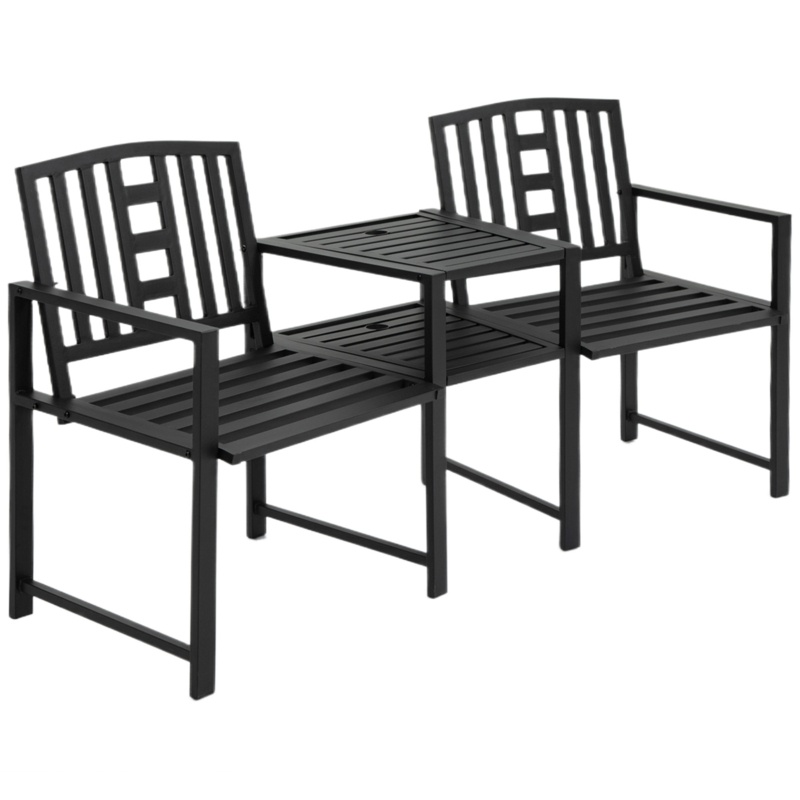 Metal Outdoor Bench