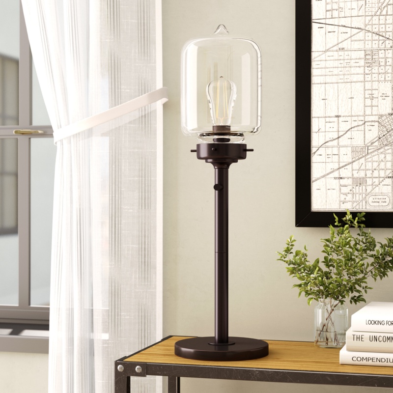 Metal Torchiere Lamp