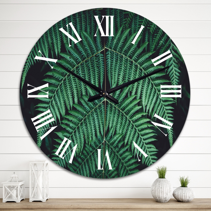 Antiqued Charm Wall Clock