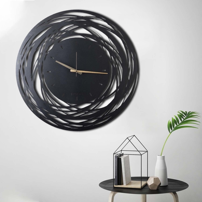 Sleek Glass-Faced Wall Mirror