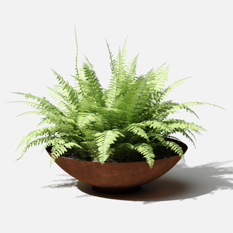 Metallic Series Corten Steel Pot Planter