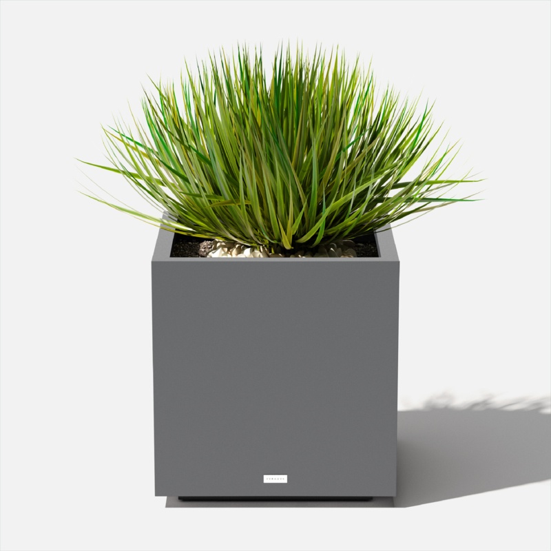 Metallic Series Galvanized Steel Planter Box