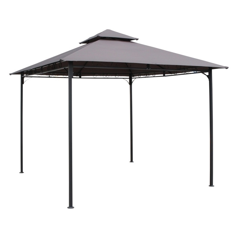 Metz 9.5 Ft. W x 9.5 Ft. D Steel Patio Gazebo