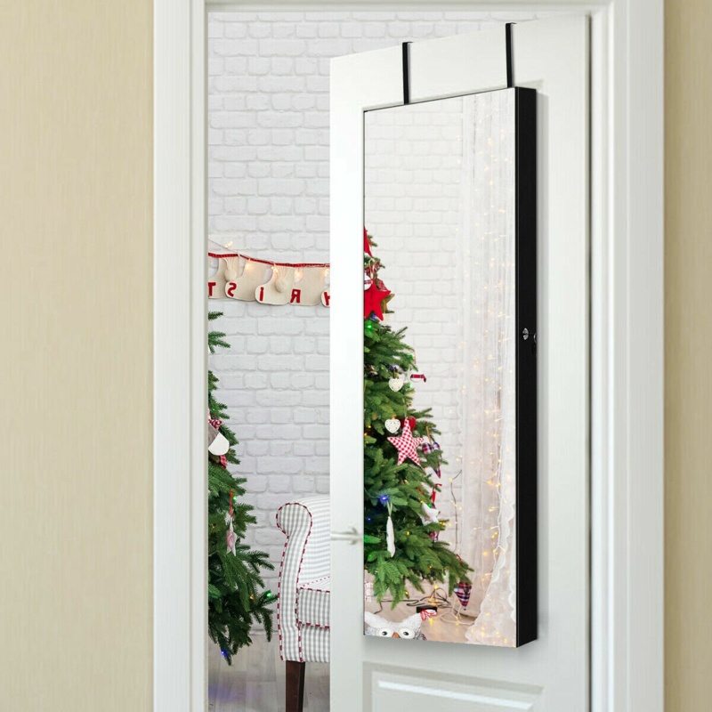 Michele 16'' Wide Jewelry Armoire with Mirror