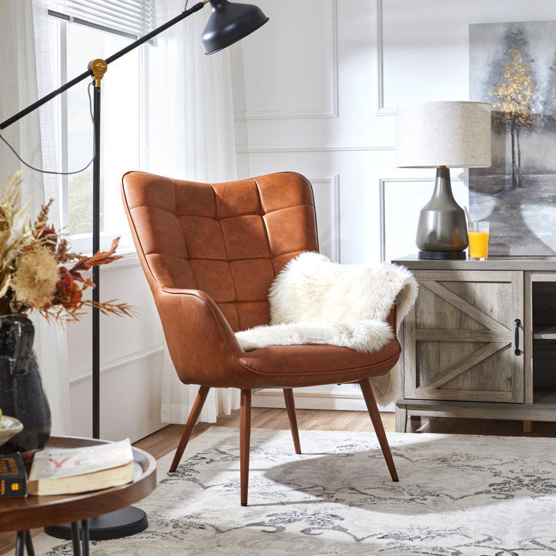 Mid Century Ergonomic Lounge Chair