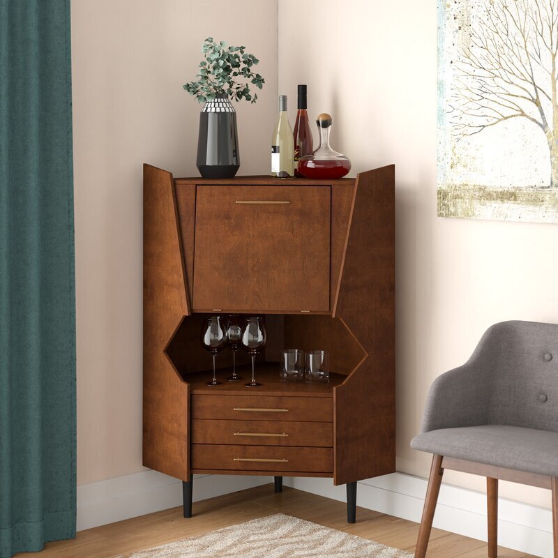 Corner Bar Cabinets