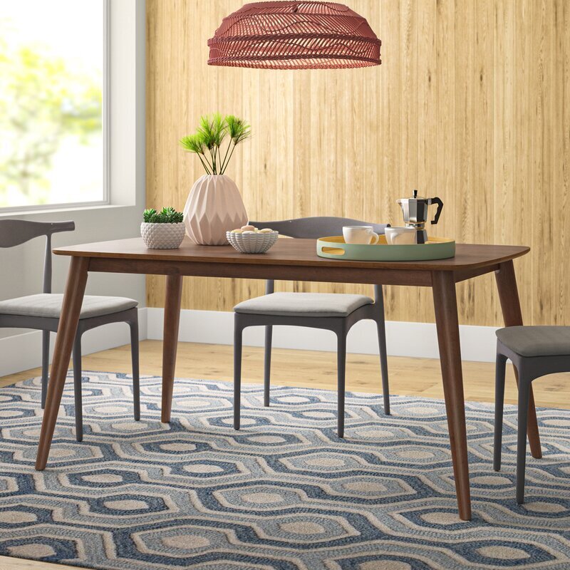Mid Century Modern Dining Table Laminate Sheet Top